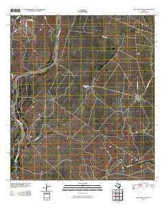 Mud Creek South Texas Historical topographic map, 1:24000 scale, 7.5 X 7.5 Minute, Year 2010