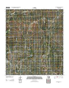 Mud Springs Texas Historical topographic map, 1:24000 scale, 7.5 X 7.5 Minute, Year 2013