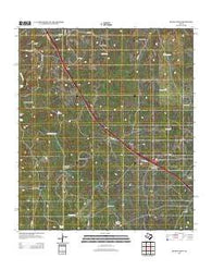 Mudge Draw Texas Historical topographic map, 1:24000 scale, 7.5 X 7.5 Minute, Year 2012
