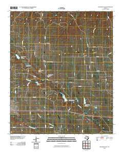 Muenster East Texas Historical topographic map, 1:24000 scale, 7.5 X 7.5 Minute, Year 2010