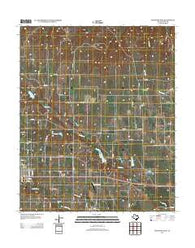 Muenster East Texas Historical topographic map, 1:24000 scale, 7.5 X 7.5 Minute, Year 2013