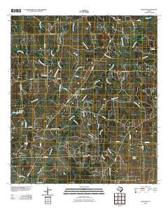 Muldoon Texas Historical topographic map, 1:24000 scale, 7.5 X 7.5 Minute, Year 2010