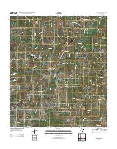 Muldoon Texas Historical topographic map, 1:24000 scale, 7.5 X 7.5 Minute, Year 2013