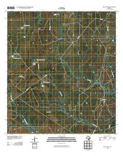 Mule Creek Texas Historical topographic map, 1:24000 scale, 7.5 X 7.5 Minute, Year 2010