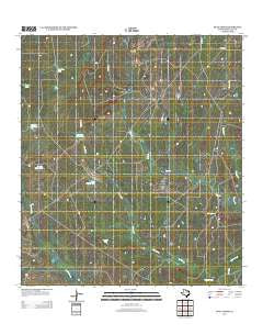 Mule Creek Texas Historical topographic map, 1:24000 scale, 7.5 X 7.5 Minute, Year 2013