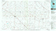Muleshoe Texas Historical topographic map, 1:100000 scale, 30 X 60 Minute, Year 1985