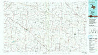 Muleshoe Texas Historical topographic map, 1:100000 scale, 30 X 60 Minute, Year 1985
