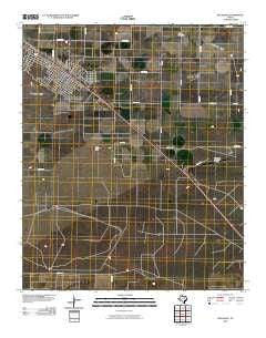 Muleshoe Texas Historical topographic map, 1:24000 scale, 7.5 X 7.5 Minute, Year 2010