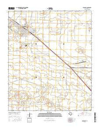 Muleshoe Texas Current topographic map, 1:24000 scale, 7.5 X 7.5 Minute, Year 2016