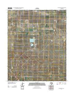 Muleshoe NE Texas Historical topographic map, 1:24000 scale, 7.5 X 7.5 Minute, Year 2012