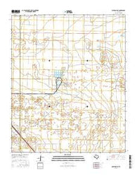 Muleshoe NE Texas Current topographic map, 1:24000 scale, 7.5 X 7.5 Minute, Year 2016