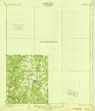 Mullin Texas Historical topographic map, 1:62500 scale, 15 X 15 Minute, Year 1931
