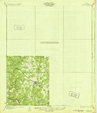 Mullin Texas Historical topographic map, 1:62500 scale, 15 X 15 Minute, Year 1931