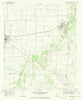 Munday East Texas Historical topographic map, 1:24000 scale, 7.5 X 7.5 Minute, Year 1968