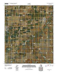 Munday East Texas Historical topographic map, 1:24000 scale, 7.5 X 7.5 Minute, Year 2010