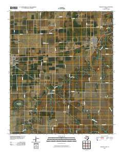 Munday East Texas Historical topographic map, 1:24000 scale, 7.5 X 7.5 Minute, Year 2010