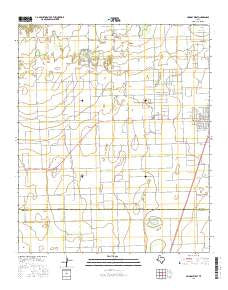Munday West Texas Current topographic map, 1:24000 scale, 7.5 X 7.5 Minute, Year 2016