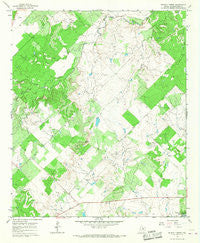 Murphy Creek Texas Historical topographic map, 1:24000 scale, 7.5 X 7.5 Minute, Year 1965