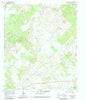 Murphy Creek Texas Historical topographic map, 1:24000 scale, 7.5 X 7.5 Minute, Year 1965