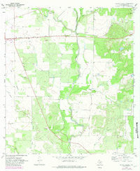Murphy School Texas Historical topographic map, 1:24000 scale, 7.5 X 7.5 Minute, Year 1970