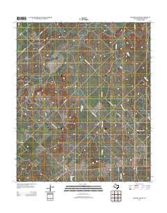 Murphy Creek Texas Historical topographic map, 1:24000 scale, 7.5 X 7.5 Minute, Year 2012