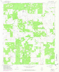 Murray Texas Historical topographic map, 1:24000 scale, 7.5 X 7.5 Minute, Year 1966
