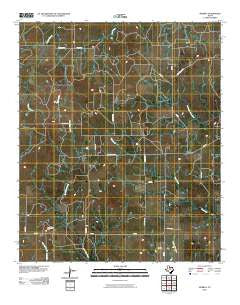 Murray Texas Historical topographic map, 1:24000 scale, 7.5 X 7.5 Minute, Year 2010
