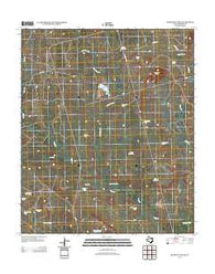 Mushaway Peak Texas Historical topographic map, 1:24000 scale, 7.5 X 7.5 Minute, Year 2012