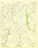 Mustang Bayou Texas Historical topographic map, 1:31680 scale, 7.5 X 7.5 Minute, Year 1943