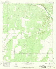 Mustang Creek Texas Historical topographic map, 1:24000 scale, 7.5 X 7.5 Minute, Year 1967
