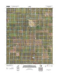 Mustang Lake Texas Historical topographic map, 1:24000 scale, 7.5 X 7.5 Minute, Year 2012