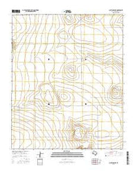 Mustang Lake Texas Current topographic map, 1:24000 scale, 7.5 X 7.5 Minute, Year 2016
