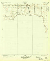 Mykawa Texas Historical topographic map, 1:31680 scale, 7.5 X 7.5 Minute, Year 1920