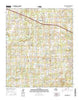 Myrtle Springs Texas Current topographic map, 1:24000 scale, 7.5 X 7.5 Minute, Year 2016