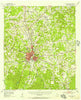Nacogdoches Texas Historical topographic map, 1:62500 scale, 15 X 15 Minute, Year 1952