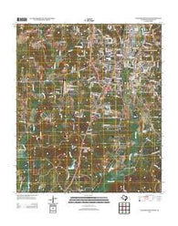 Nacogdoches South Texas Historical topographic map, 1:24000 scale, 7.5 X 7.5 Minute, Year 2013