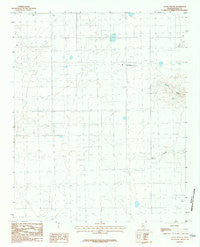 Nance Ranch Texas Historical topographic map, 1:24000 scale, 7.5 X 7.5 Minute, Year 1984
