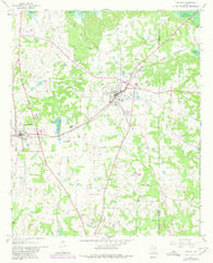 Naples Texas Historical topographic map, 1:24000 scale, 7.5 X 7.5 Minute, Year 1965