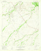 Narrow Bow Draw Texas Historical topographic map, 1:24000 scale, 7.5 X 7.5 Minute, Year 1961