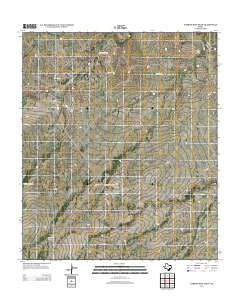 Narrow Bow Draw Texas Historical topographic map, 1:24000 scale, 7.5 X 7.5 Minute, Year 2013