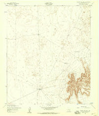 Nations East Well Texas Historical topographic map, 1:24000 scale, 7.5 X 7.5 Minute, Year 1955