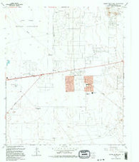 Nations South Well Texas Historical topographic map, 1:24000 scale, 7.5 X 7.5 Minute, Year 1995