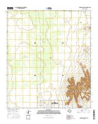 Nations East Well Texas Current topographic map, 1:24000 scale, 7.5 X 7.5 Minute, Year 2016