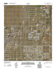 Nations South Well Texas Historical topographic map, 1:24000 scale, 7.5 X 7.5 Minute, Year 2010