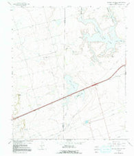 Natural Dam Lake Texas Historical topographic map, 1:24000 scale, 7.5 X 7.5 Minute, Year 1966