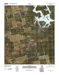 Natural Dam Lake Texas Historical topographic map, 1:24000 scale, 7.5 X 7.5 Minute, Year 2010