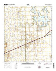 Natural Dam Lake Texas Current topographic map, 1:24000 scale, 7.5 X 7.5 Minute, Year 2016