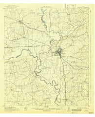 Navasota Texas Historical topographic map, 1:62500 scale, 15 X 15 Minute, Year 1914