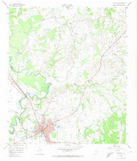 Navasota Texas Historical topographic map, 1:24000 scale, 7.5 X 7.5 Minute, Year 1958