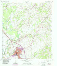 Navasota Texas Historical topographic map, 1:24000 scale, 7.5 X 7.5 Minute, Year 1958